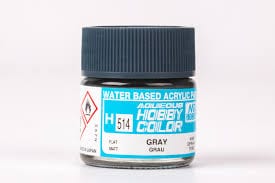 Mr Hobby Aqueous H514 Flat Grau WW2