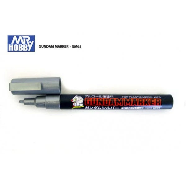 Mr Hobby Gundam Marker Silver