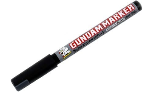 Mr Hobby Gundam Marker Ultra Fine Grey Pour Tip Pen