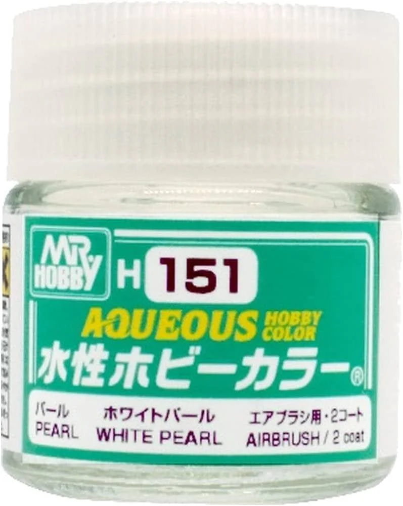 Mr Hobby H151 Acrylic White Pearl 10ml
