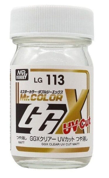 Mr Hobby LG113 Mr Colour GGX Flat Clear UV Cut 60ml