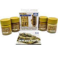 Mr Hobby Mr Color Modulation Set Dark Yellow Set - Image 2