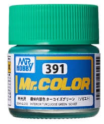 Mr Hobby Mr Color Russian Interior Turquoise Green 10ml