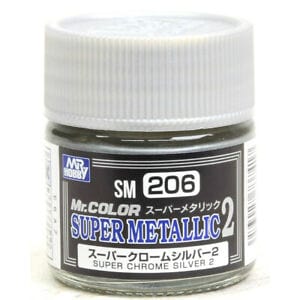 Mr Hobby Mr Color Super Metallic Chrome Silver