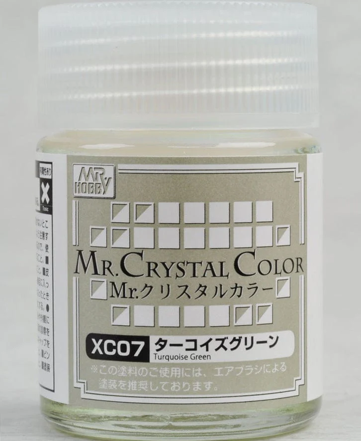 Mr Hobby Mr Crystal Xc07 Turquoise Green