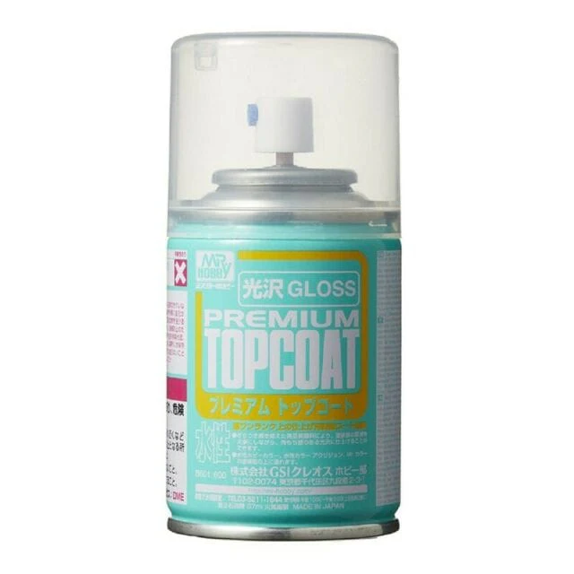 Mr Hobby Mr Premium Top Coat Gloss Spray