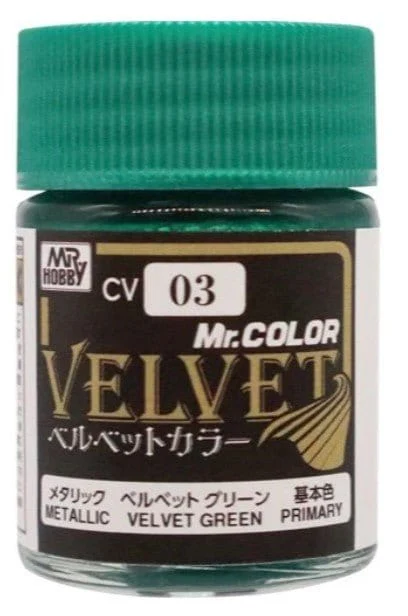 Mr Hobby Mr Velvet Colour Metallic Green [CV03]