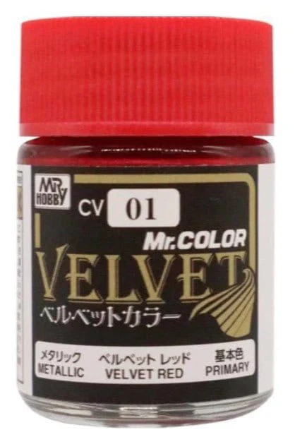 Mr Hobby Mr Velvet Colour Metallic Red [CV01]