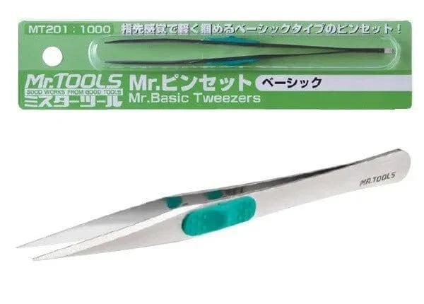 Mr Hobby MT201 Mr Straight Precision Tweezers