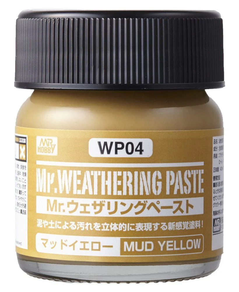 Mr Hobby Weathering Paste WP04 Mud Yellow