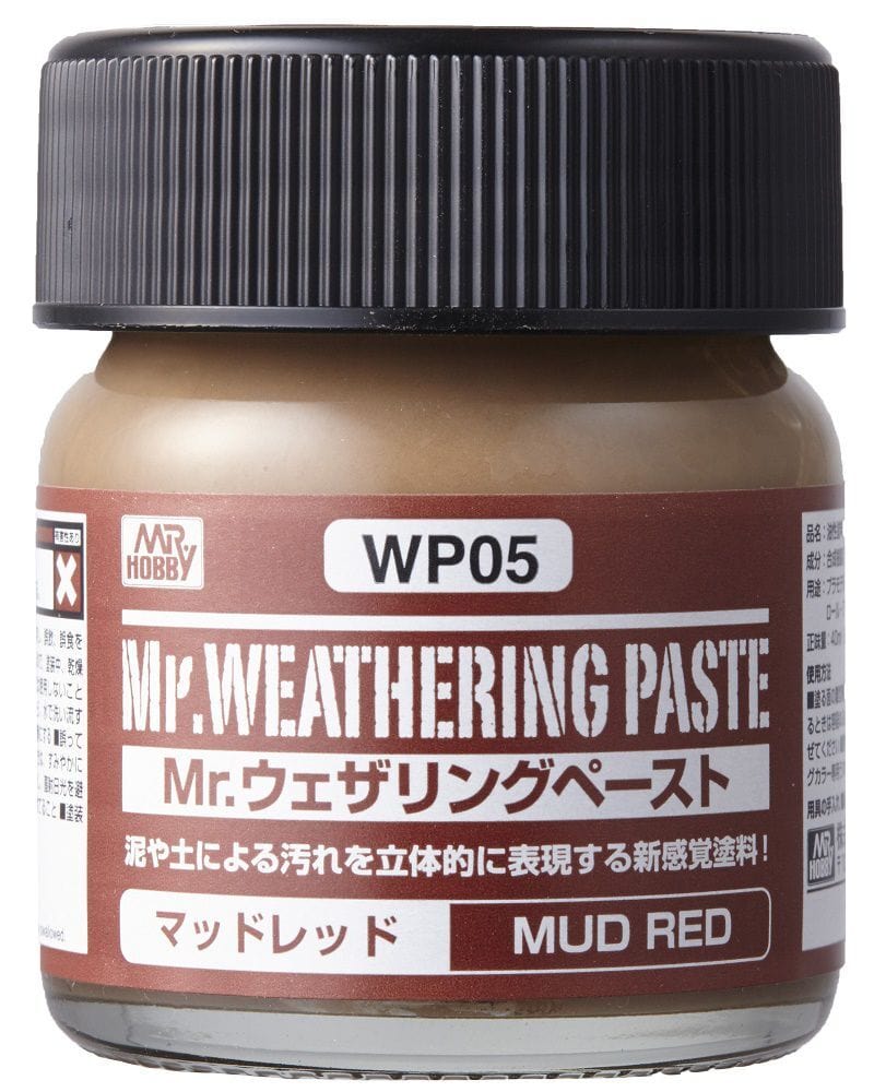 Mr Hobby Weathering Paste WP05 Mud Red