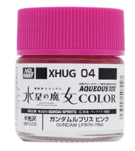 Mr Hobby XHUG04 Aqueous Gundam Color Witch from Mercury Lfrith Pink Acylic Paint 12ml