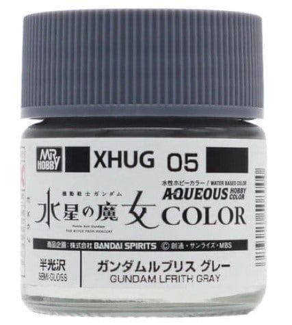 Mr Hobby XHUG05 Aqueous Gundam Color Witch from Mercury Lfrith Grey Acylic Paint 12ml