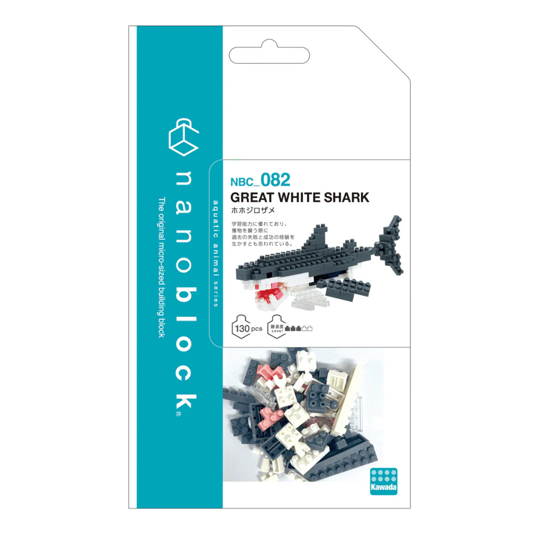Nanoblock Great White Shark Kit