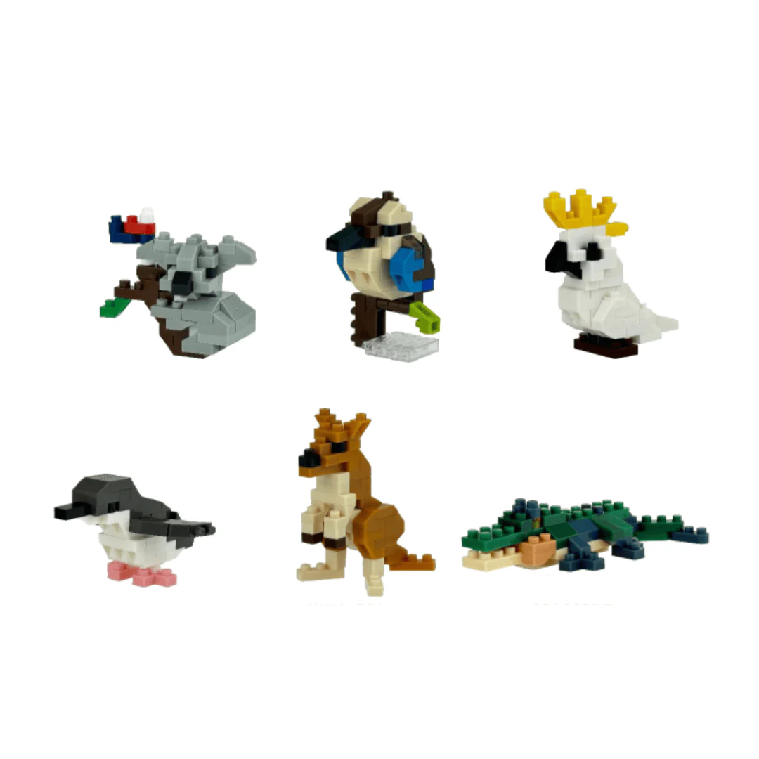 Nanoblock Mini Nano - Australia Complete Set (6pcs) - Image 2