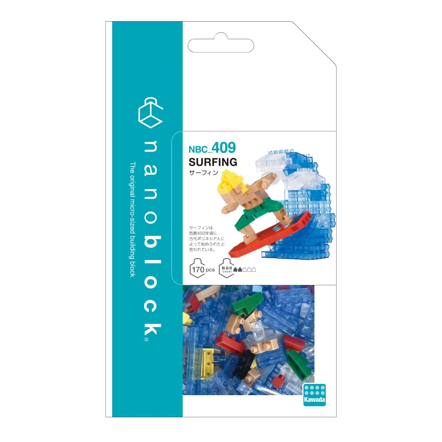 Nanoblock Surfing Kit