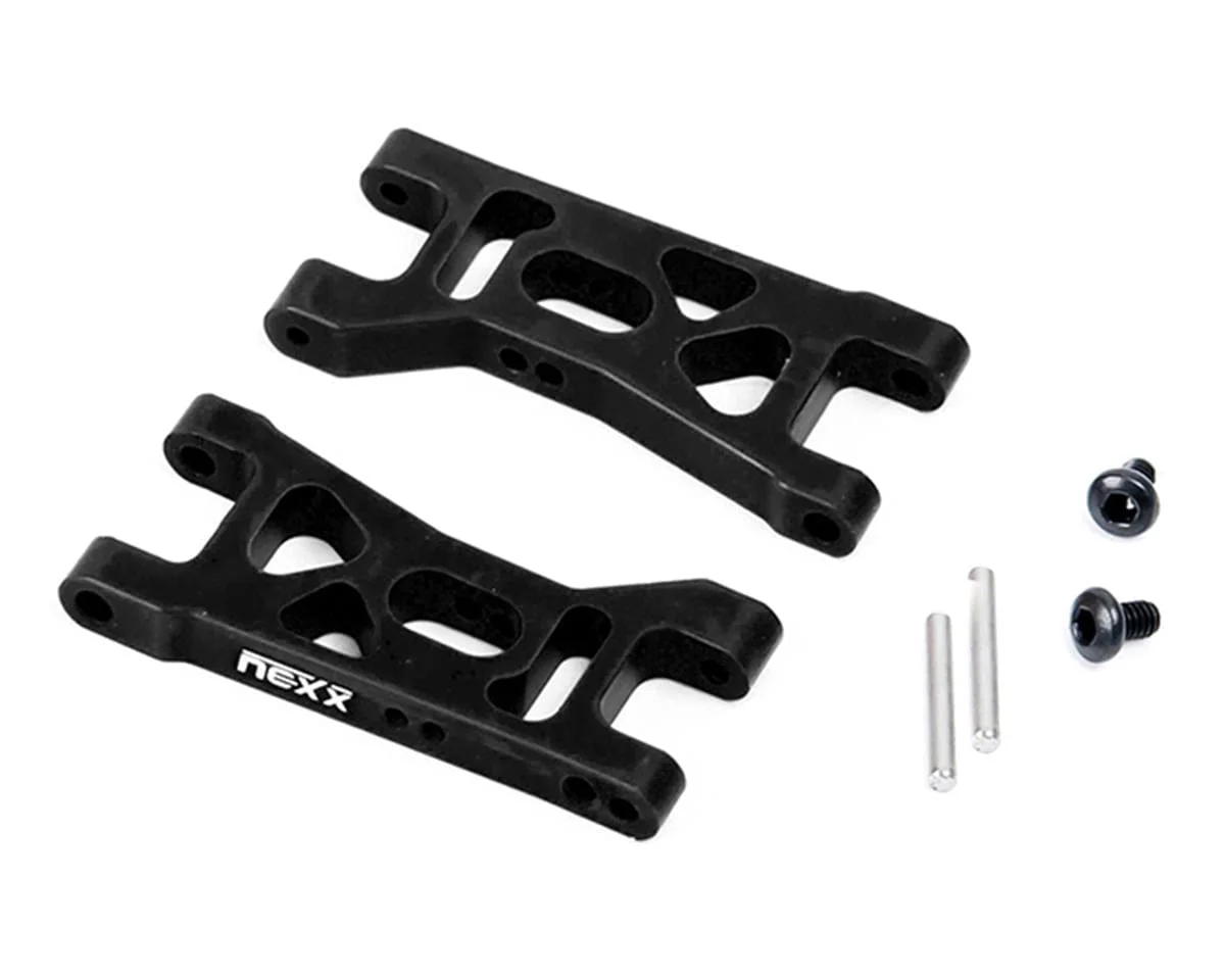 NEXX Racing Losi Micro-B Aluminum Front Suspension Arms (Black) (2)**