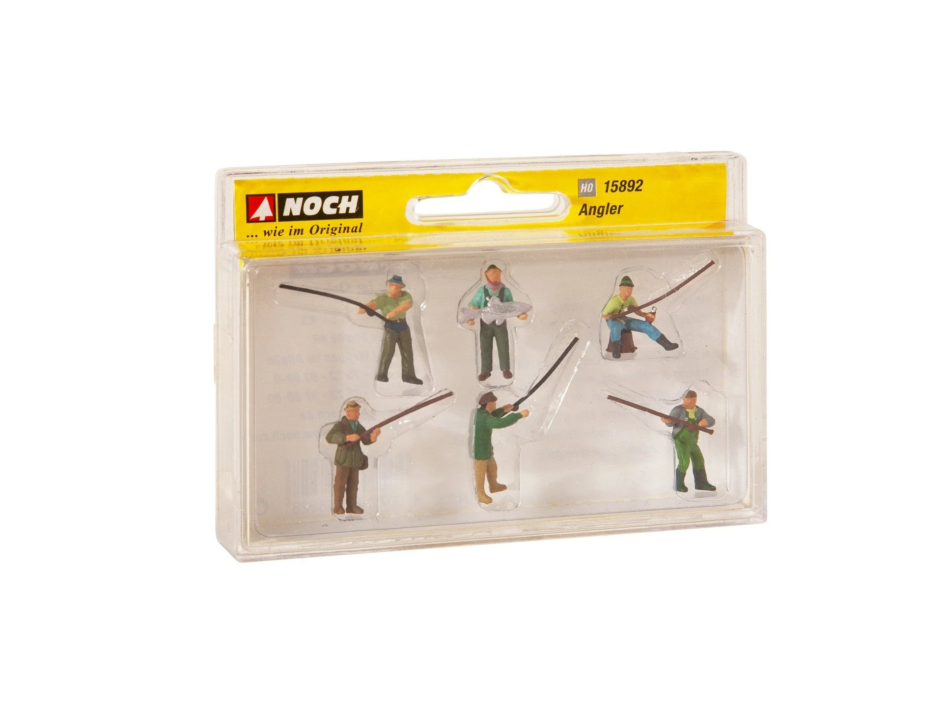 Noch HO Scale Fishermen Figure Set [15892] - Image 2