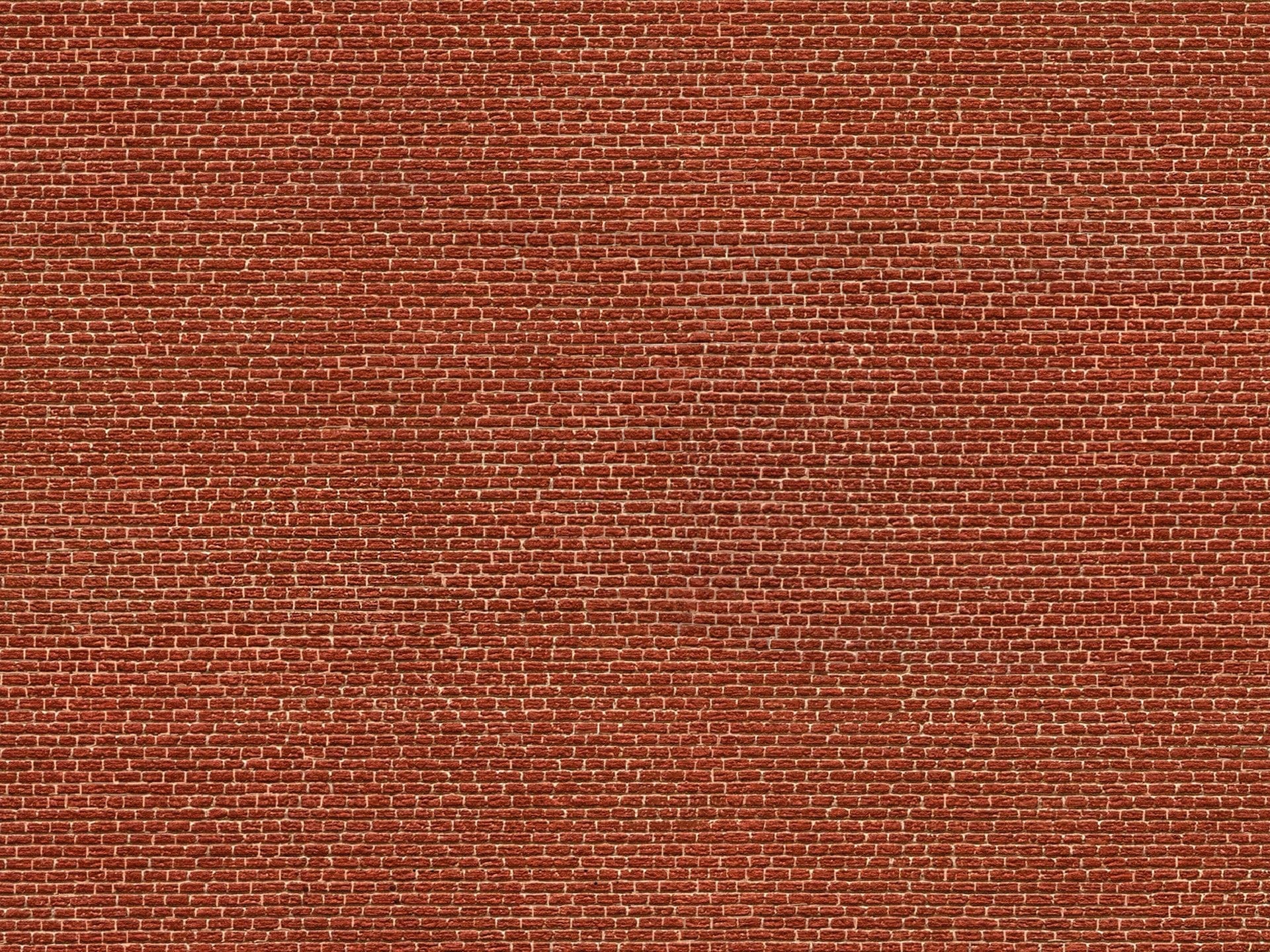 Noch 56610 HO 3D Cardboard Sheet 25x12.5cm Clinker Red