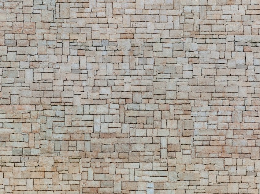 Noch 56642 HO 3D Cardboard Sheet 25x12.5cm Limestone Wall Beige