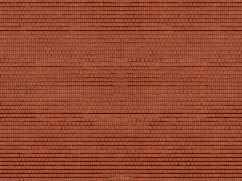 Noch 56965 N 3D Cardboard Sheet 25x12.5cm Roof Tile Red