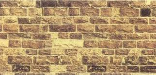 Noch Cardboard Wall - Yellow Sandstone 64x15cm [57750]