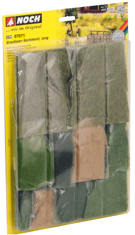 Noch HO Scale Grass Fibres Assortment - Long [07071]