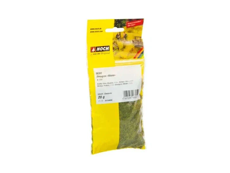 Noch Scatter Grass - Meadow 4mm 20g [08361]