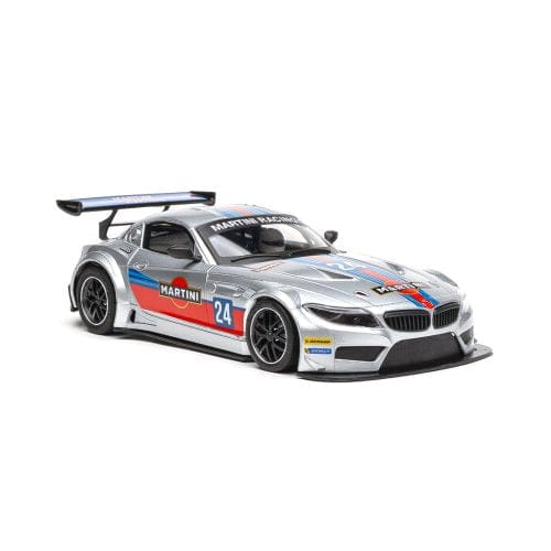 NSR BMW Z4 Martini Silver #24 Slot Car [0600SW]