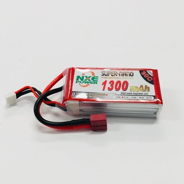NXE 1300mah 3S 11.1v 30c Softcase - Deans