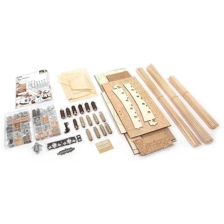 OcCre 1/50 The Flying Dutchman Wooden Model Ship Kit - Image 3