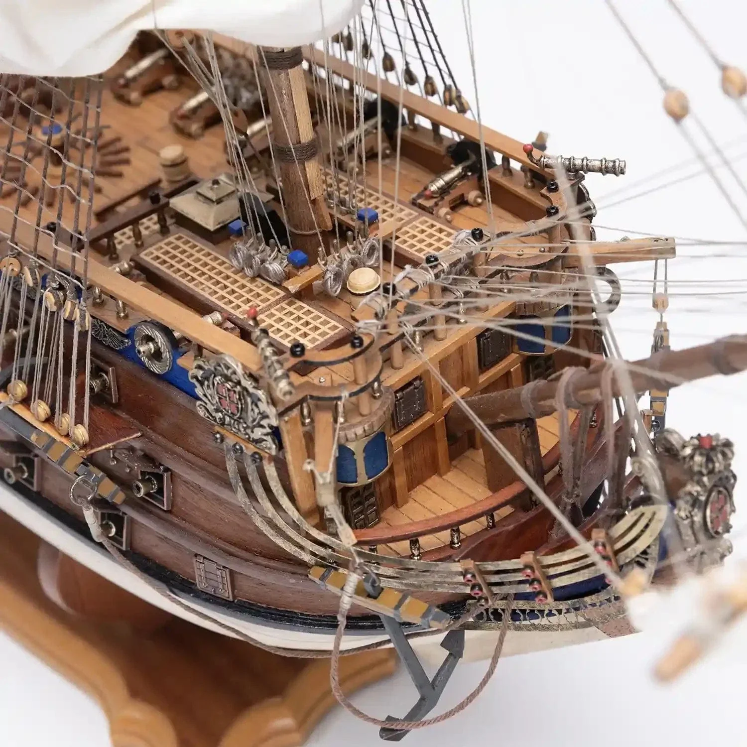 OcCre 1/86 San Felipe Wooden Model Ship Kit [15002] - Image 7