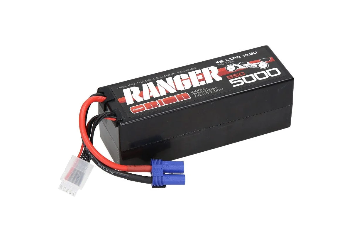 Orion 14322 5000mah 4S 14.8v 55C Hardcase Lipo Battery EC5 - Image 3
