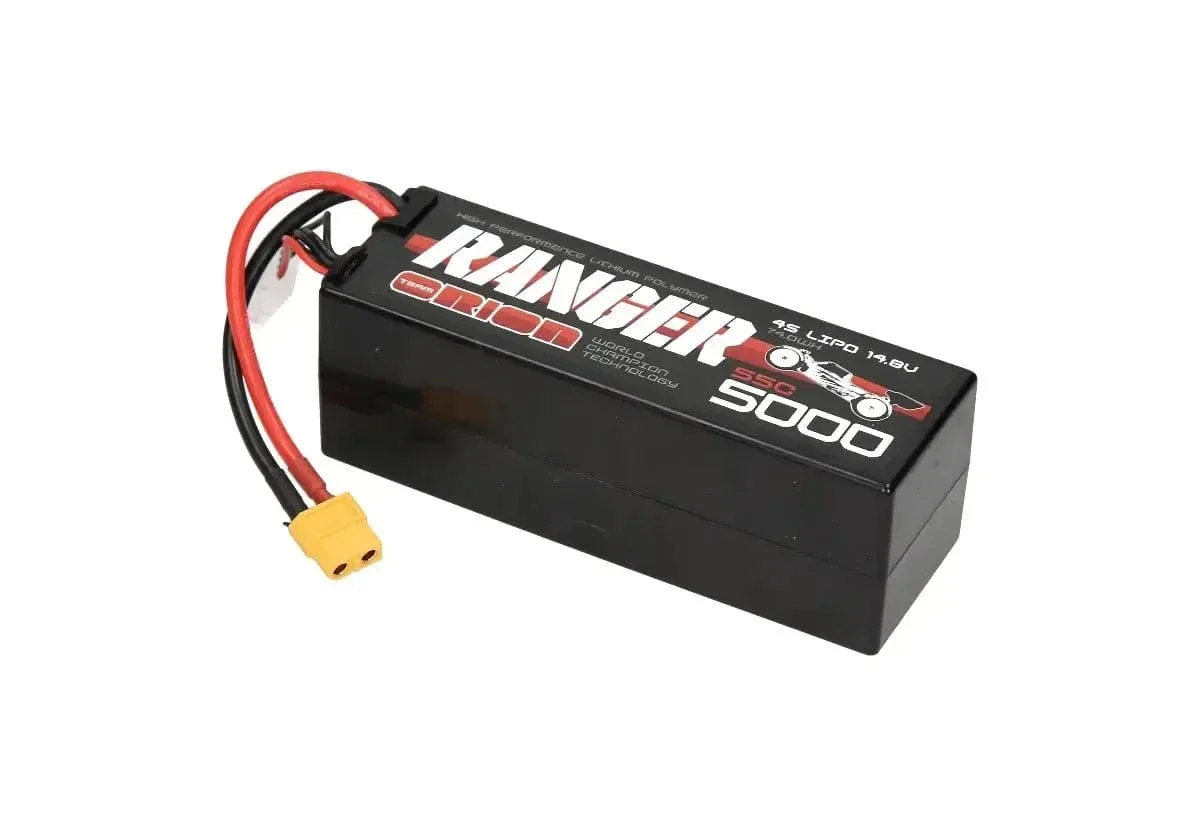 Orion 5000mah 4S 14.8v 55C Hardcase Lipo Battery - XT60 - Image 3