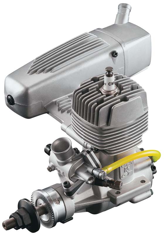 OS Engines GT15 Gasoline Aircraft Engine, 15cc, w/ Silencer