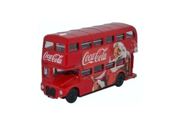 Oxford 1/76 Routemaster Coca Cola Xmas (OO Scale)