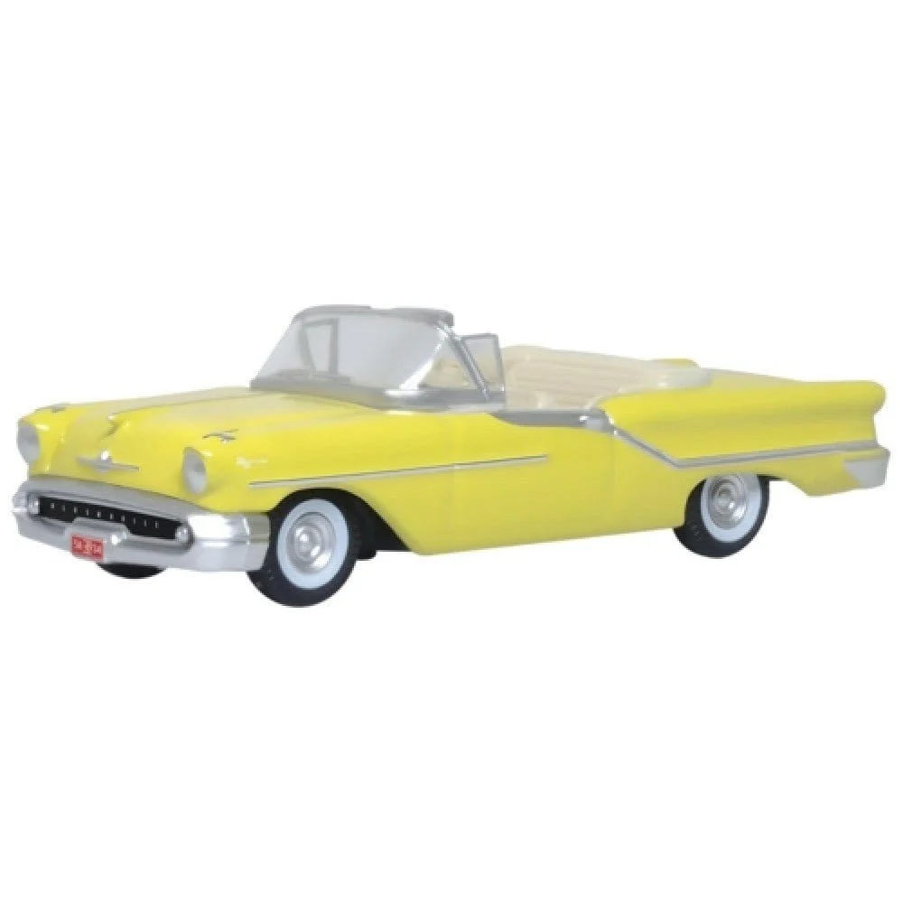 Oxford 1/87 Oldsmobile 88 Convertible 1957 Coronado Yellow (HO Scale)**
