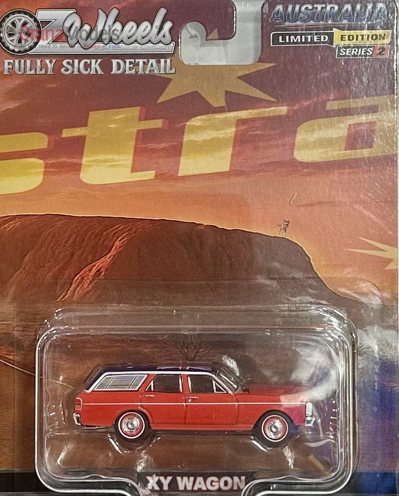 Oz Wheels 1/64 XY Wagon - Australia Day Diecast Model Car - Image 3