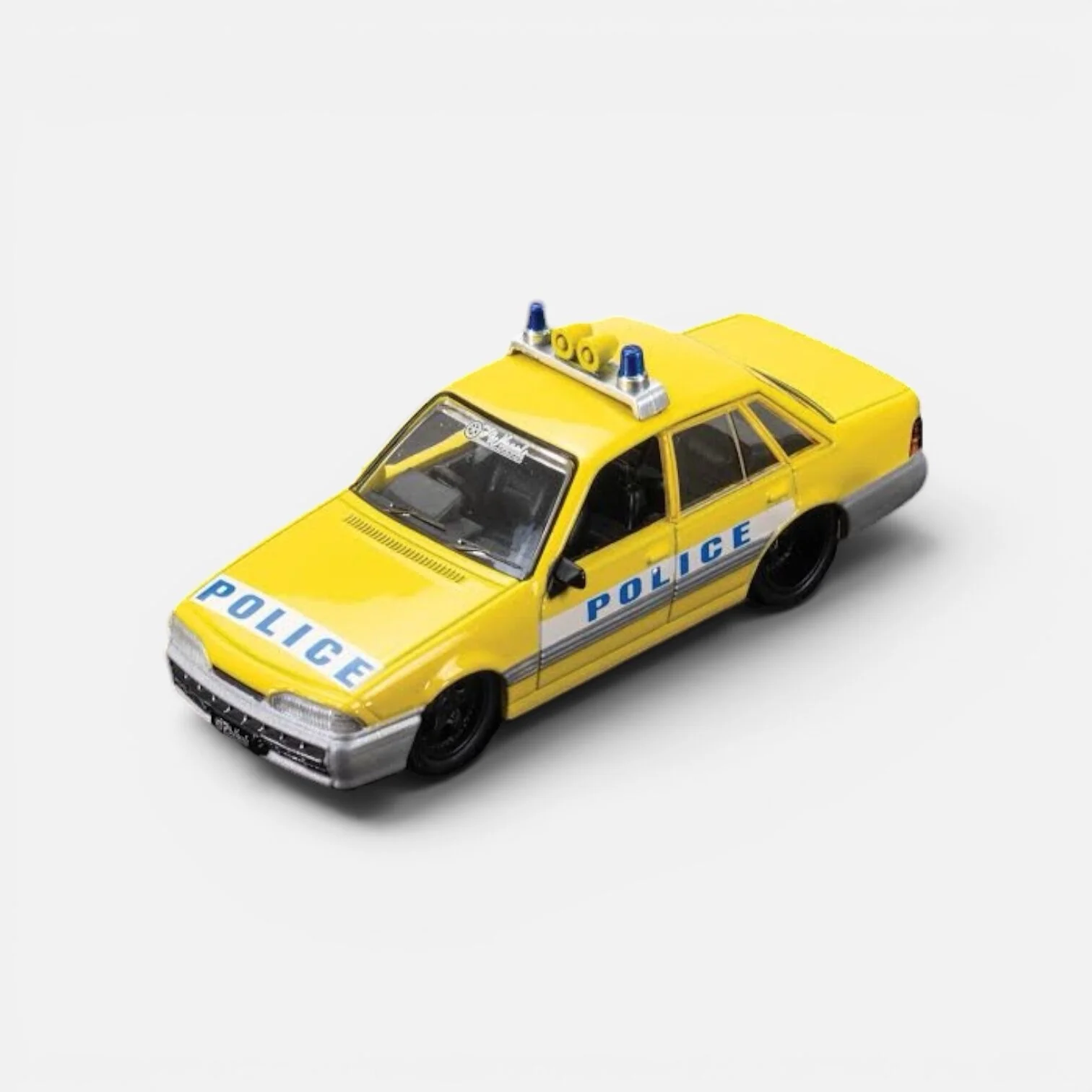 Oz Wheels 1/64 Yellow / Silver  BT1 Police Holden VL