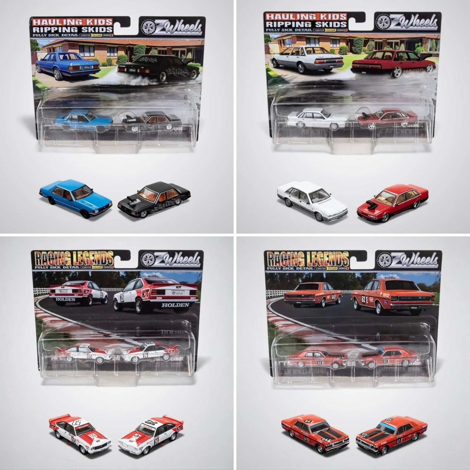 OZWheels 1/64 FSD Twin Sets - Sealed Box (8x Twin Packs) - Image 2