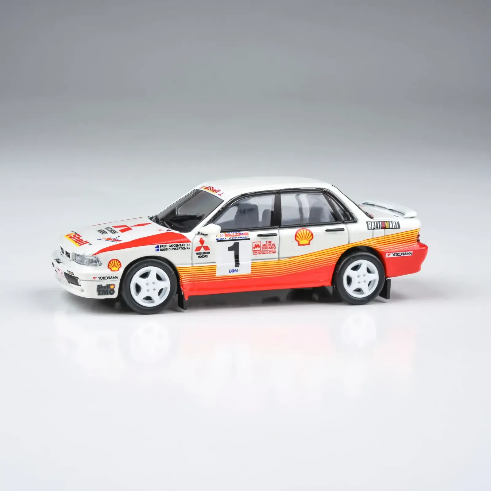 Para64 1/64 Mitsubishi Galant VR-4 APRC Rally Malaysia 1991 #1 RHD - Image 2