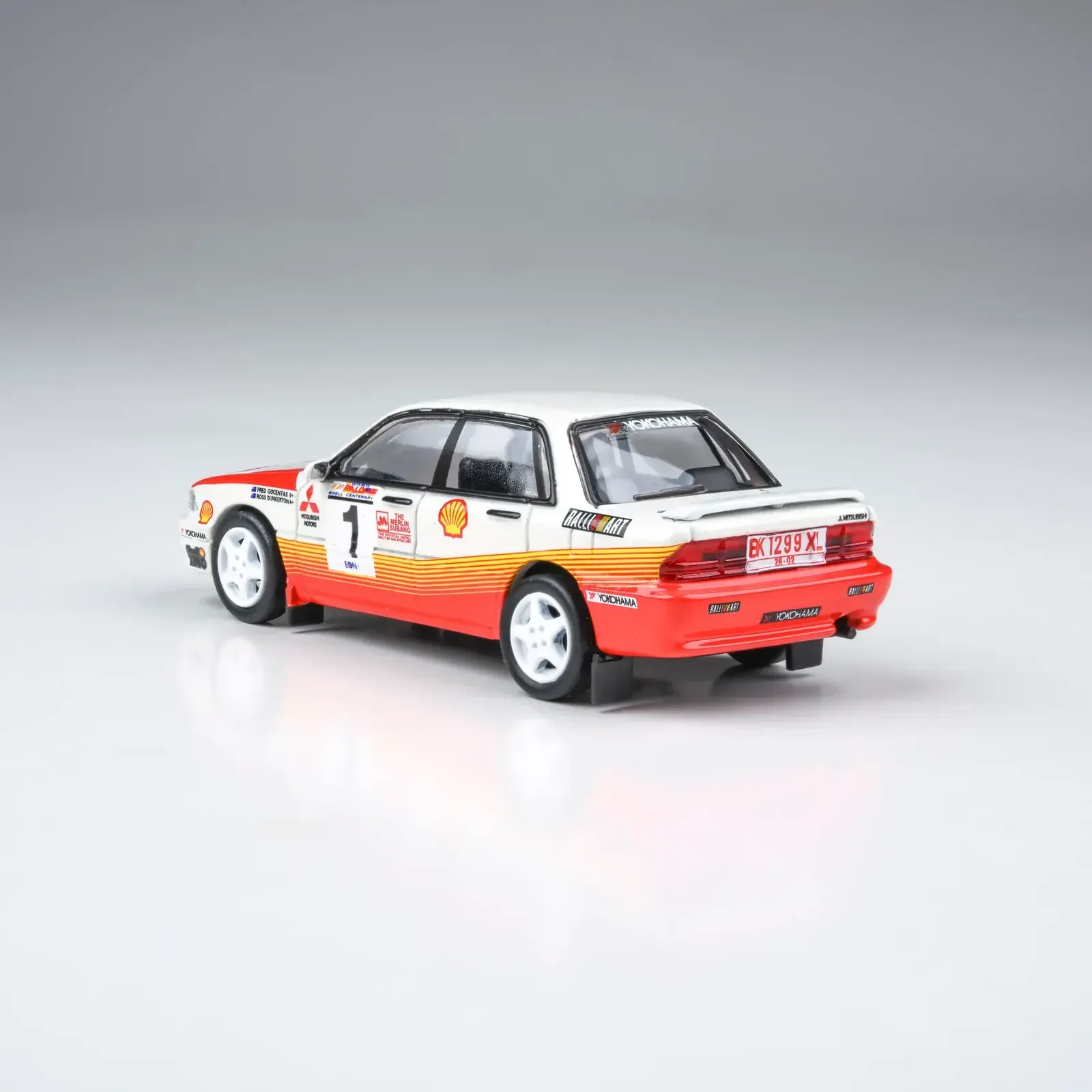 Para64 1/64 Mitsubishi Galant VR-4 APRC Rally Malaysia 1991 #1 RHD - Image 3