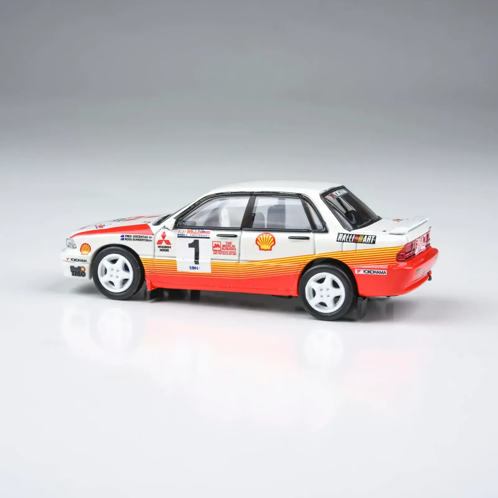 Para64 1/64 Mitsubishi Galant VR-4 APRC Rally Malaysia 1991 #1 RHD - Image 4