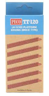 Peco LK12103 TT Scale Platform Edge Brick Kit** - Image 2