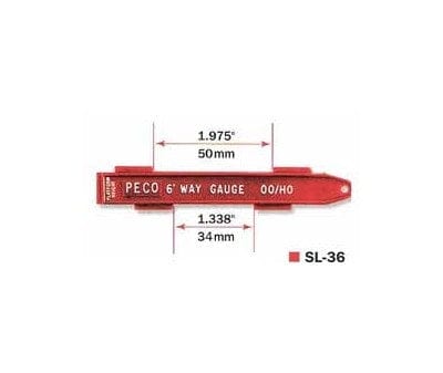 Peco SL-36 6 ft Way Gauge