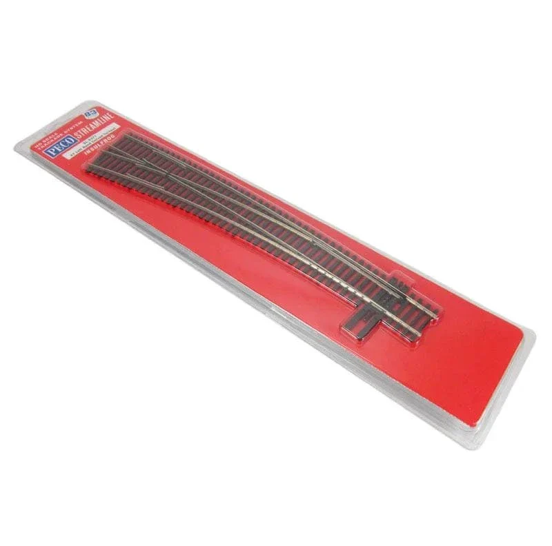 Peco SL-8377 HO Code 83 #7 Left Hand Curved Insulfrog Point** - Image 2