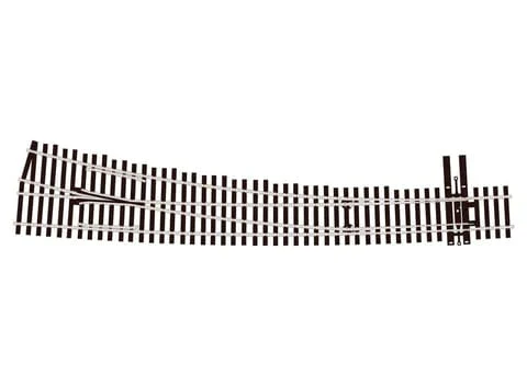 Peco SL-E8376 HO Code 83 #7 Right Hand Curved Electrofrog Point**