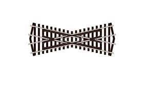 Peco SL393 N Short Crossing 25deg Angle