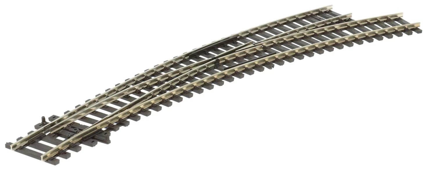 Peco SLU76 Streamline OO/HO Code 100 Curved Right Hand Turnout