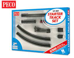 Peco ST301 N Track Starter Set 2nd Radius